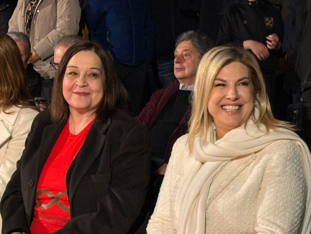 Η Δήμαρχος Καλαμαριάς με την Βουλευτή Ράνια Θρασκιά